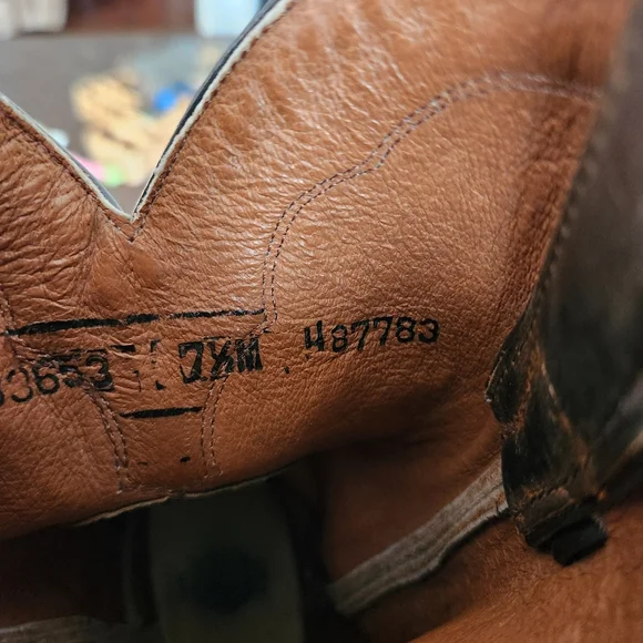 Harley Davidson Womens Brown Western Cowboy Boots Size 7.5 - Picture 11 of 12